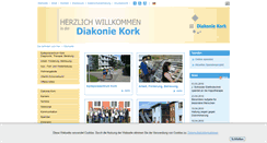Desktop Screenshot of diakonie-kork.de